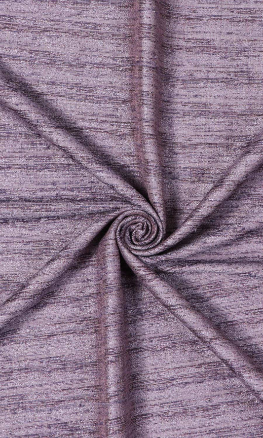 Faux Silk Textured Home Décor Fabric By the Yard (Purple)