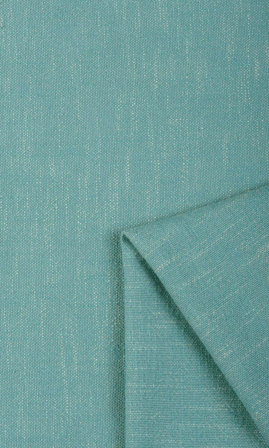 Plain Cotton Fabric By the Yard for Curtains & Drapes (Blue)