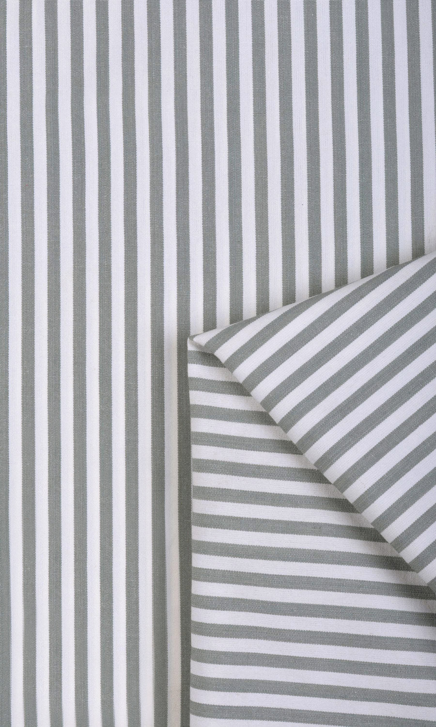 Cotton Window Treatments Fabric By the Yard (White/ Grey)