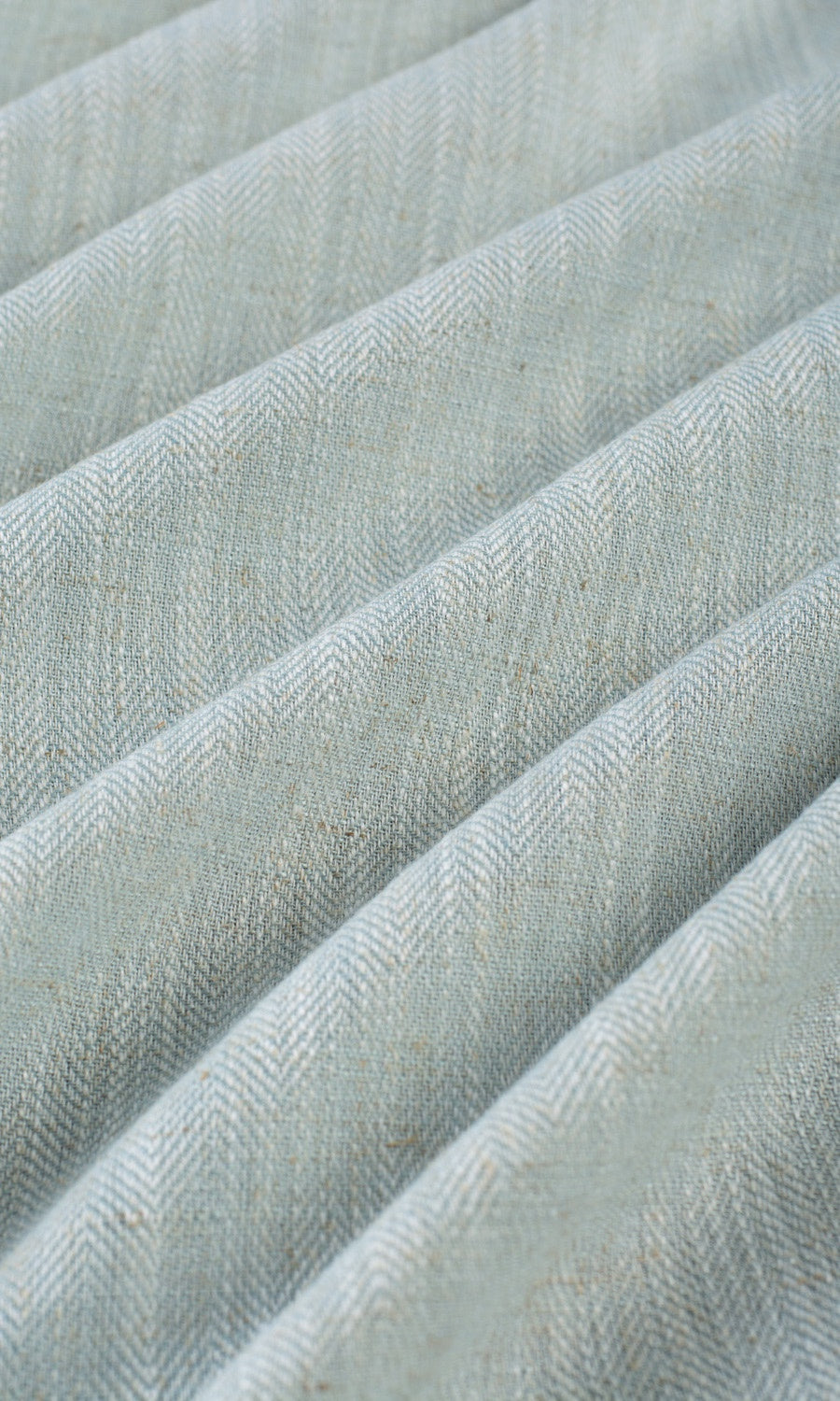 Linen Texture  Fabric Sample for Curtains & Drapes (Powder Blue)