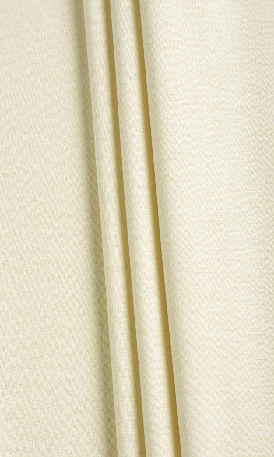 Linen Texture Home Textile Fabric Material Sample (Warm Ivory)