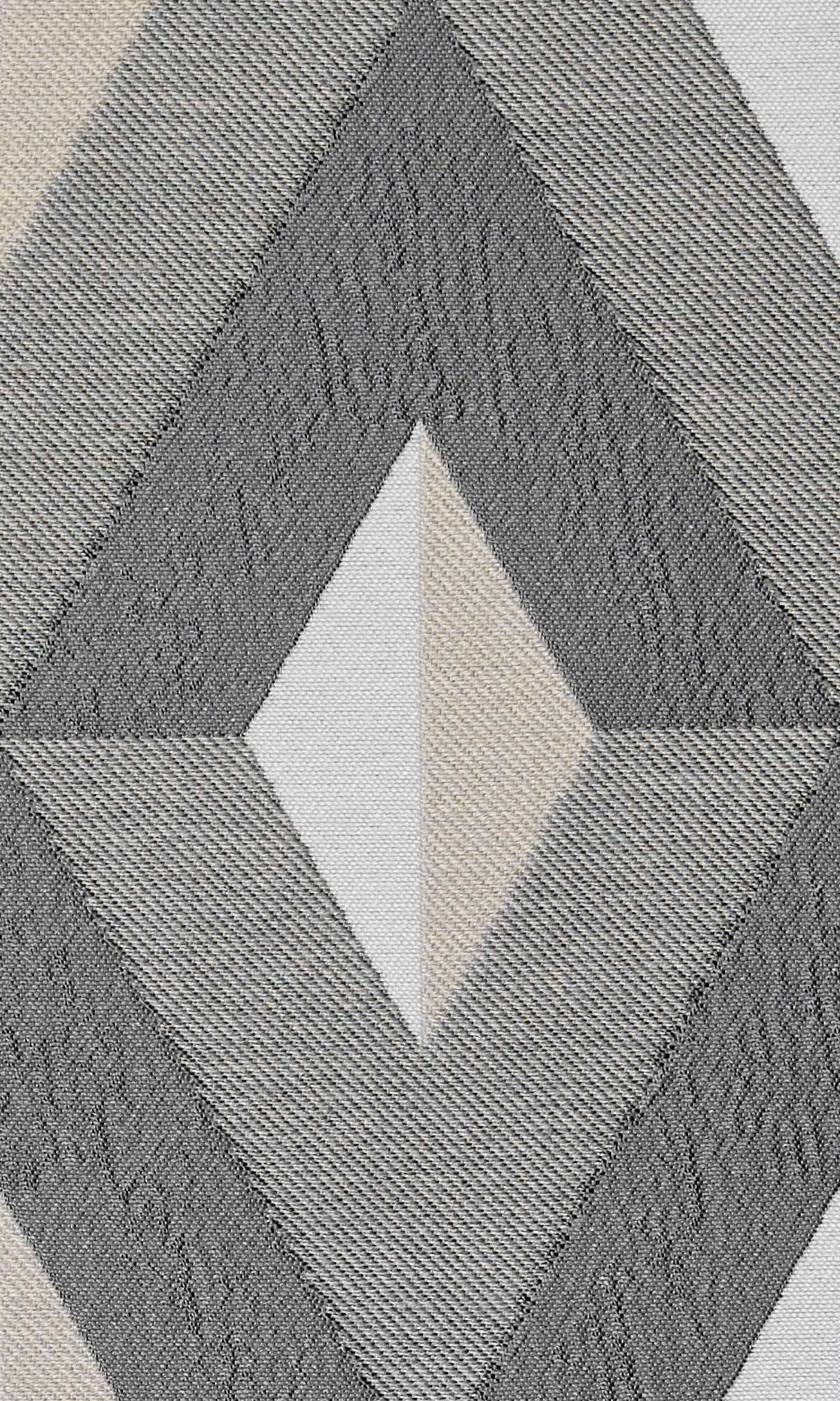 Geometric Home Textile Fabric Material By the Yard (Brown/ Gray/ White)