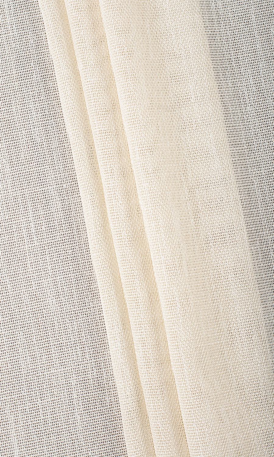 Plain Sheer Home Textile Fabric Material By the Yard (Pale Beige/ Warm Ivory)