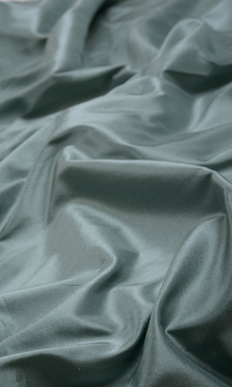 Shantung Silk Fabric Sample for Curtains & Drapes (Steel Blue/ Grey)