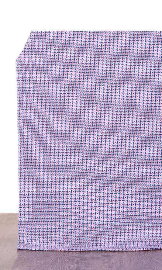 Basketweave Home Décor Fabric By the Yard (Violet/ Purple/ Pink)