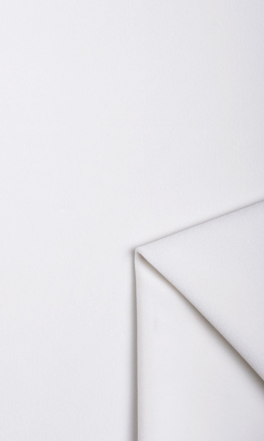 Velvet Window Treatments Fabric By the Yard (White)