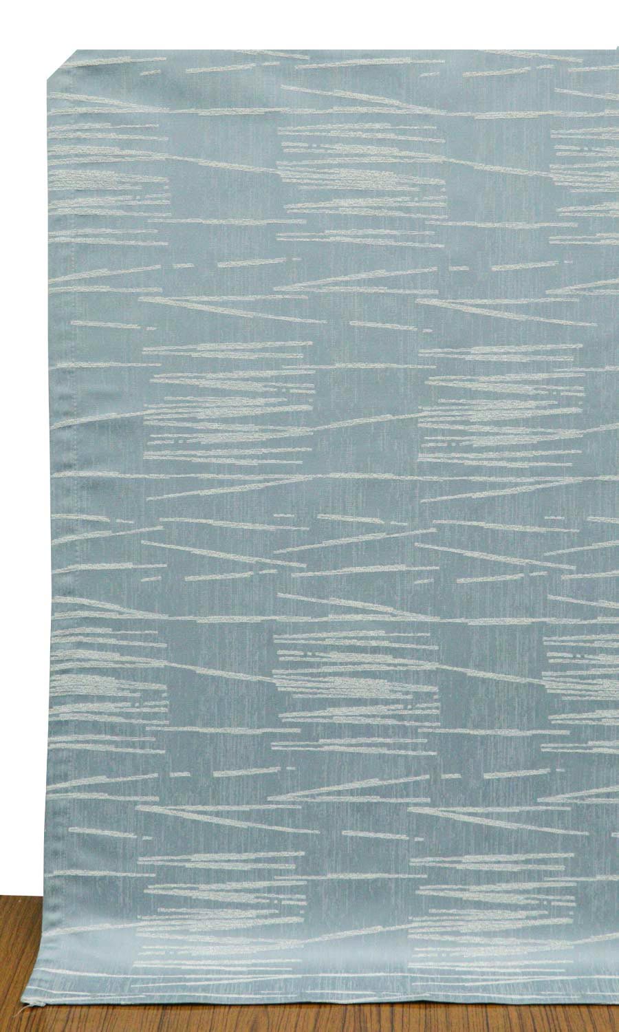 Abstract Patterned Window Treatments Fabric By the Yard (Light Blue)