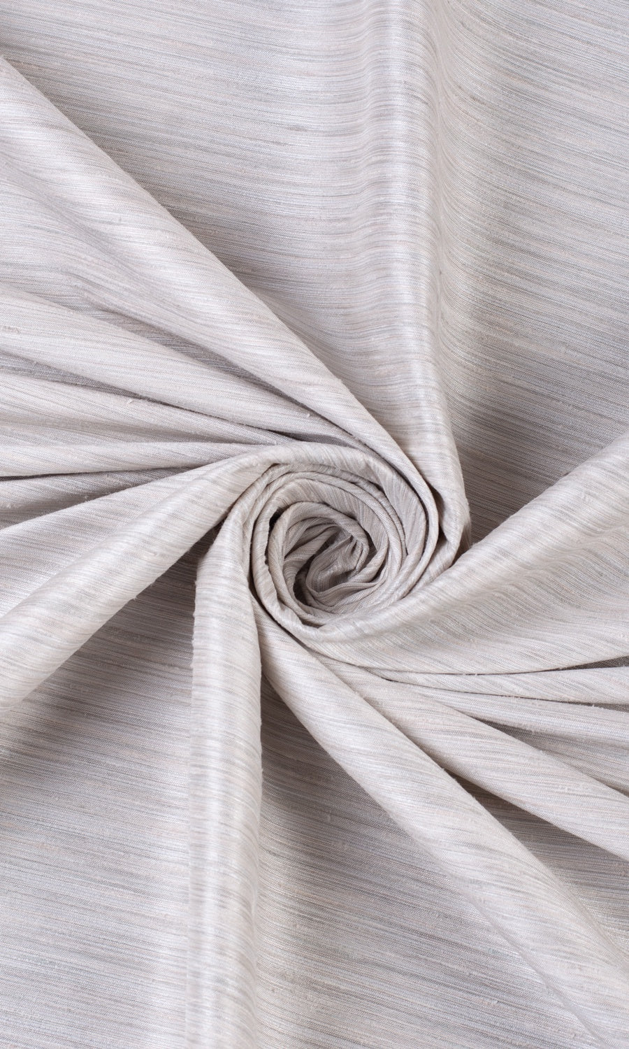 Faux Silk Fabric Material By the Yard (Pale Grey)