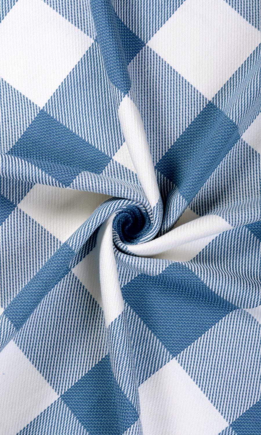 Patterned / Printed / Geometric / Check / Gingham / Plaid Window Treatments Fabric Sample
