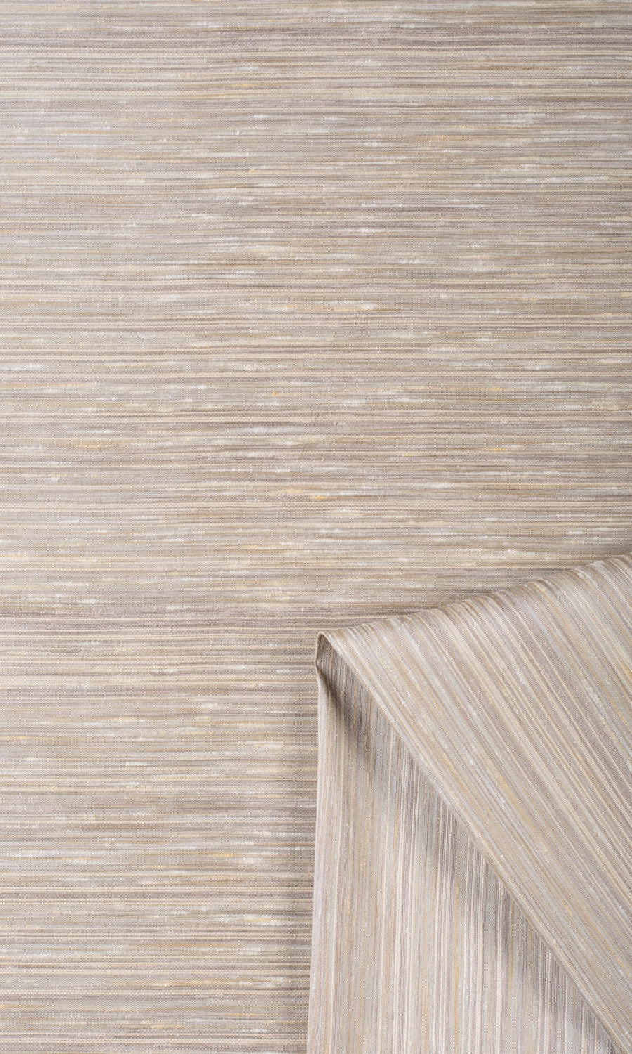 Faux Silk Fabric Material By the Yard (Sepia Beige)