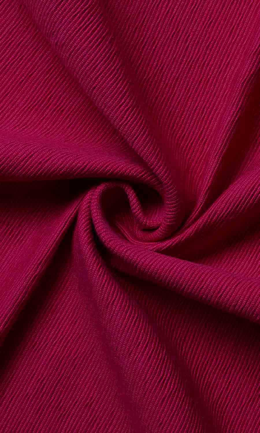 Cotton Home Textile Fabric Material By the Yard (Red Cotton)