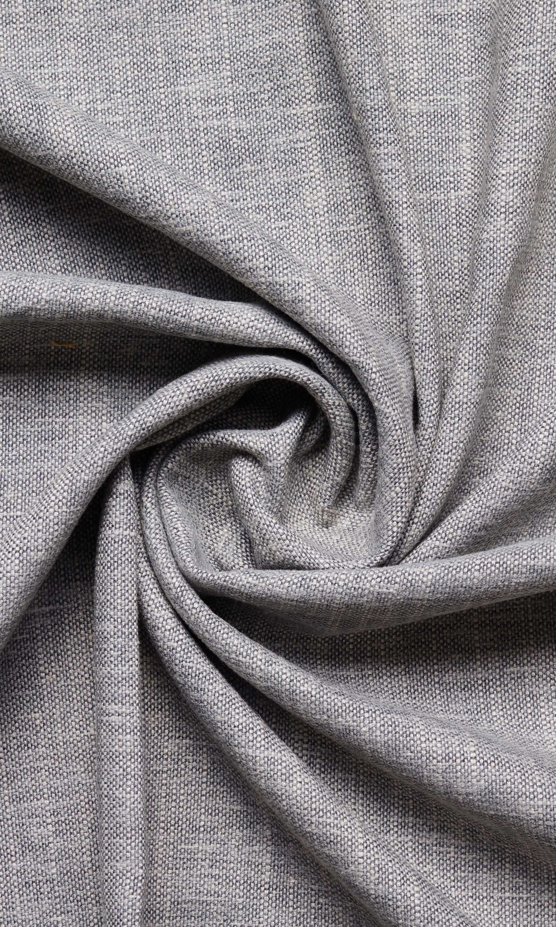 Linen-Cotton Blend  Home Décor Fabric By the Yard (Grey)