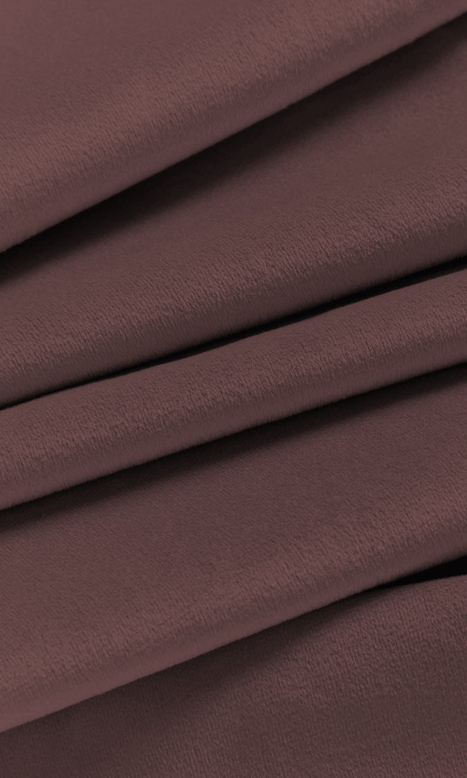 Velvet Home Décor Fabric By the Yard (Blush Pink)
