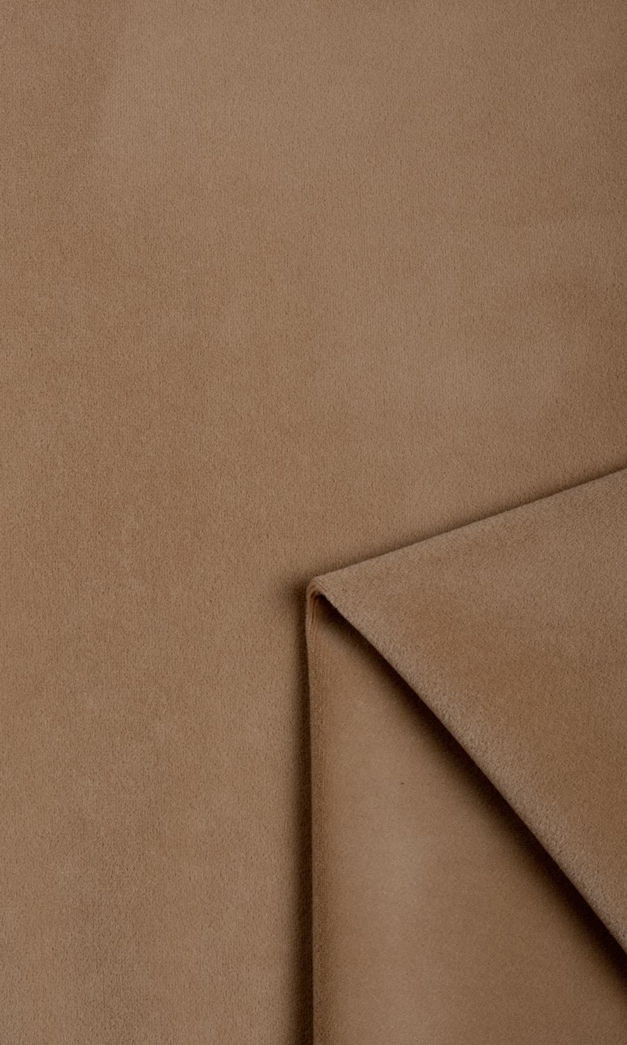 Velvet Home Textile Fabric Material By the Yard (Brown)
