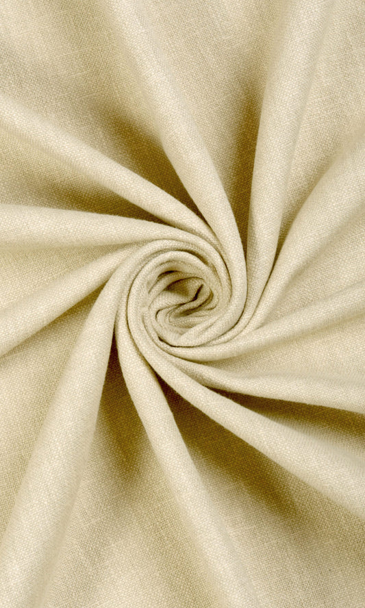 Linen Blend Home Décor Fabric By the Yard (Beige)