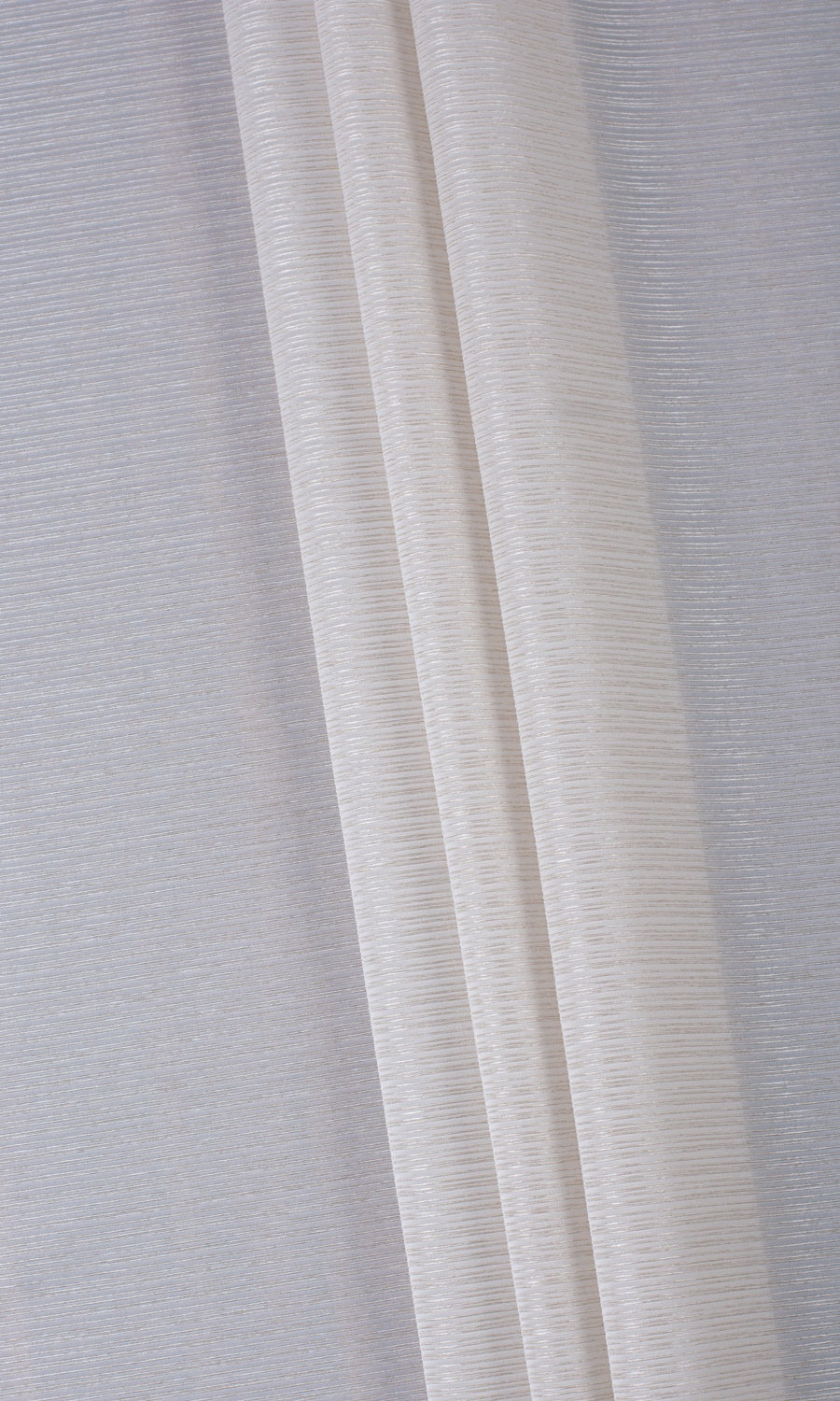 Textured Sheer Home Textile Fabric Material By the Yard (Pale Beige/ Warm Ivory)