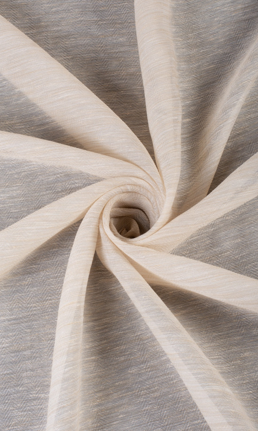 Sheer Home Textile Fabric Material By the Yard (Pale Beige)