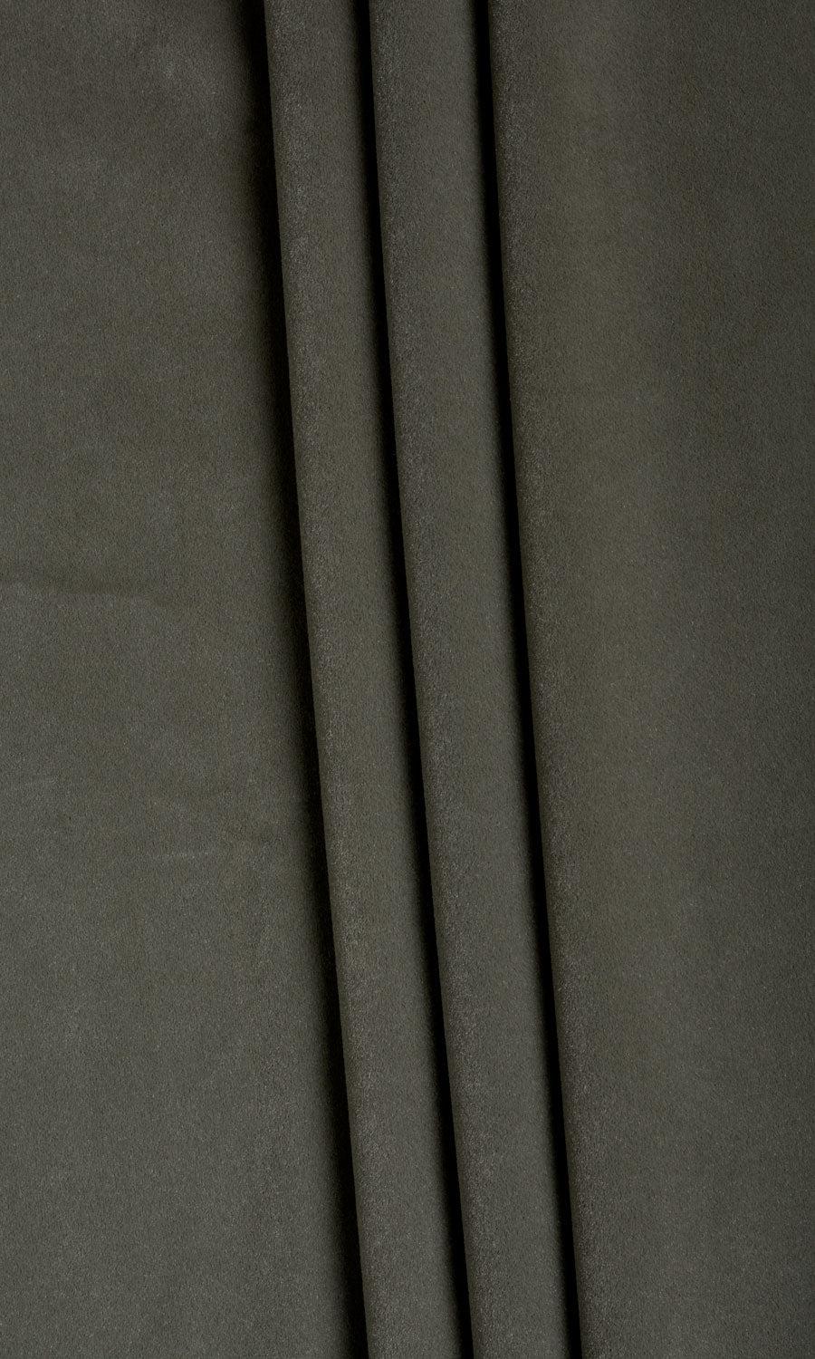 Velvet Fabric Material By the Yard (Charcoal Grey)