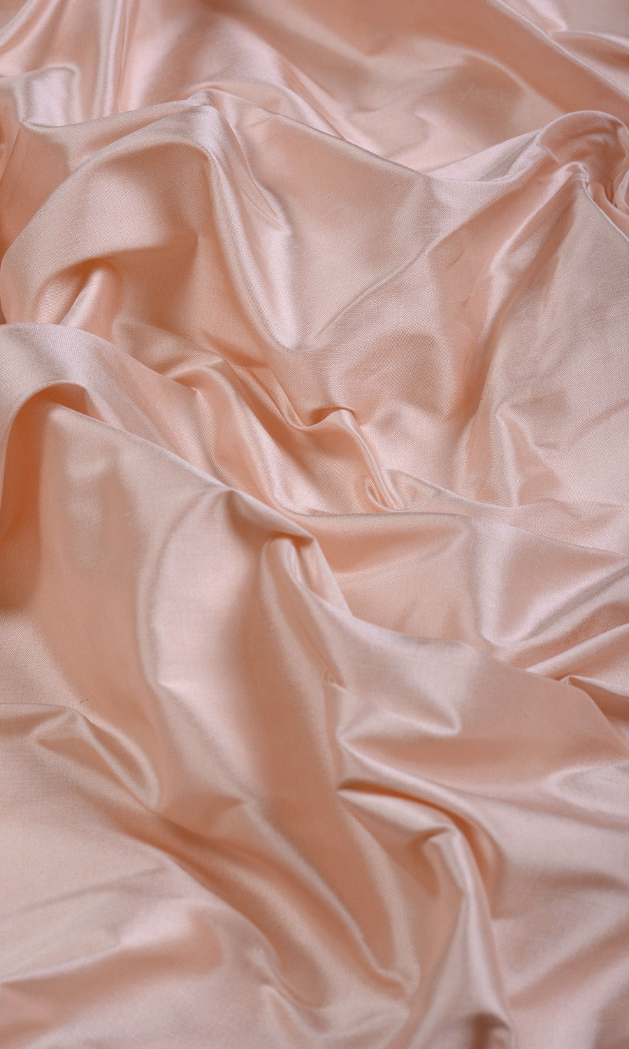 Shantung Silk Home Textile Fabric Material Sample (Blush Pink/ Peach)