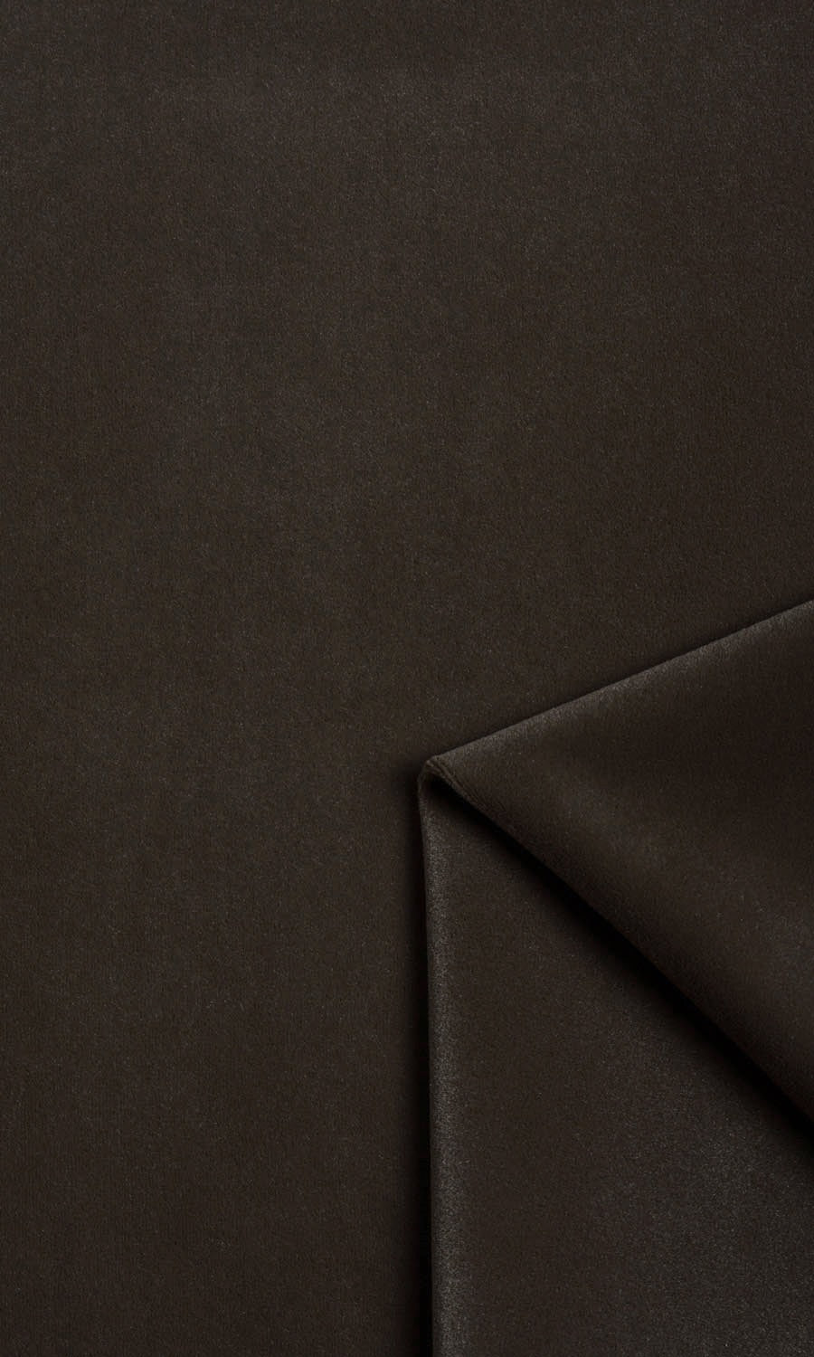 Velvet Window Treatments Fabric By the Yard (Coffee Brown)