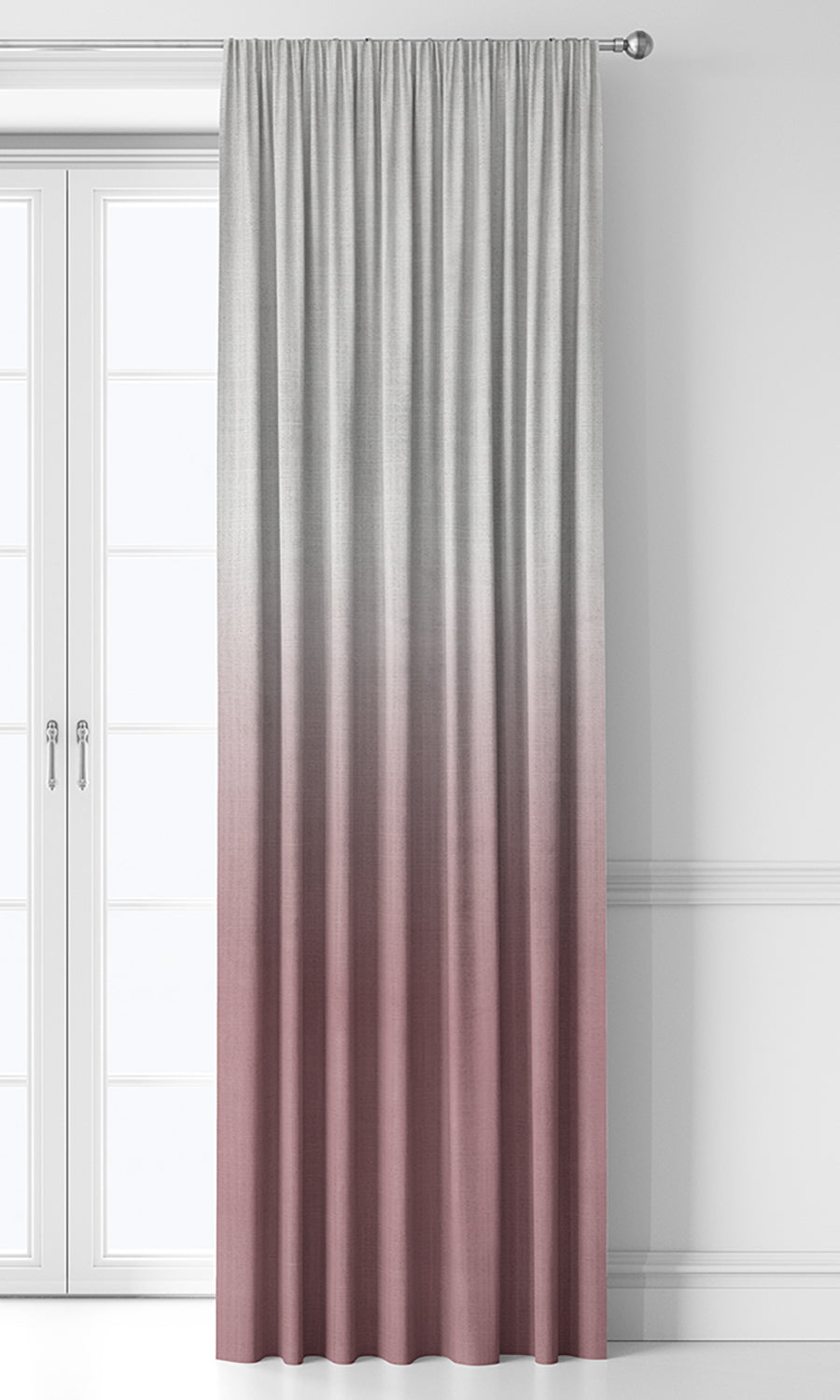 2-Tone Ombre Home Décor Fabric By the Yard (Pink)