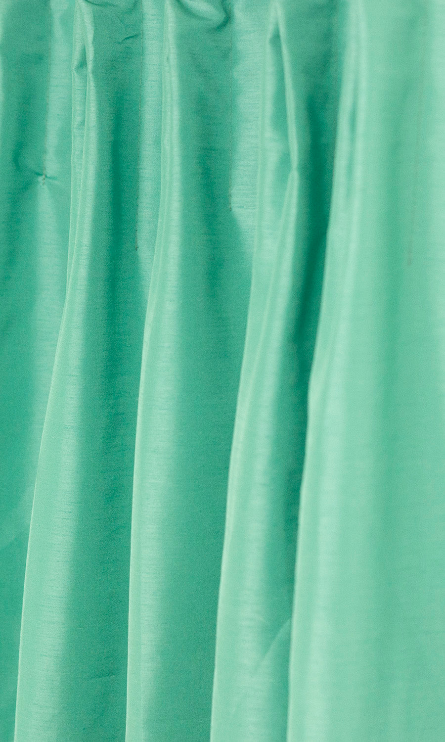 Faux Silk Window Treatments Fabric Sample (Seagreen Blue)