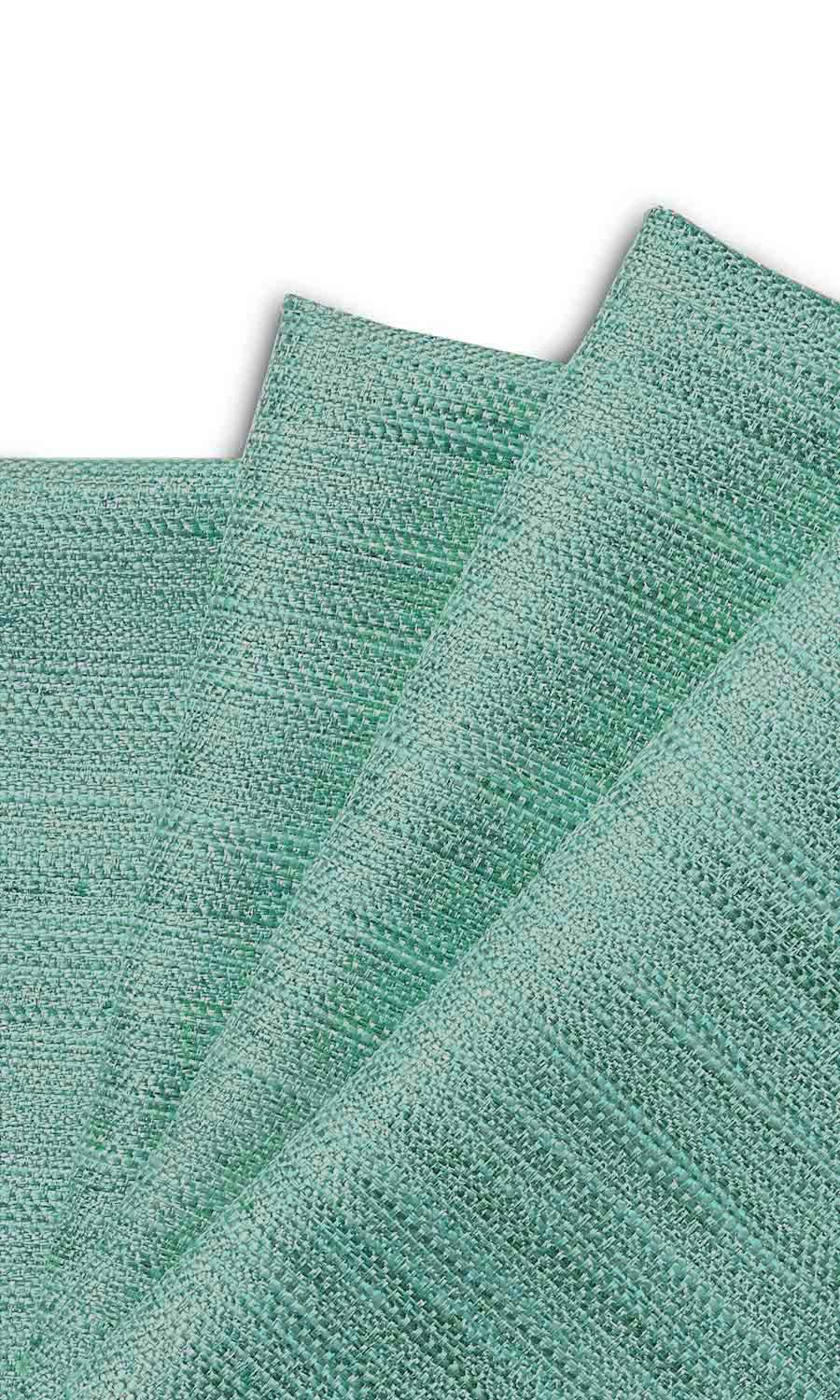 Faux Silk Home Textile Fabric Material By the Yard (Mint Green)