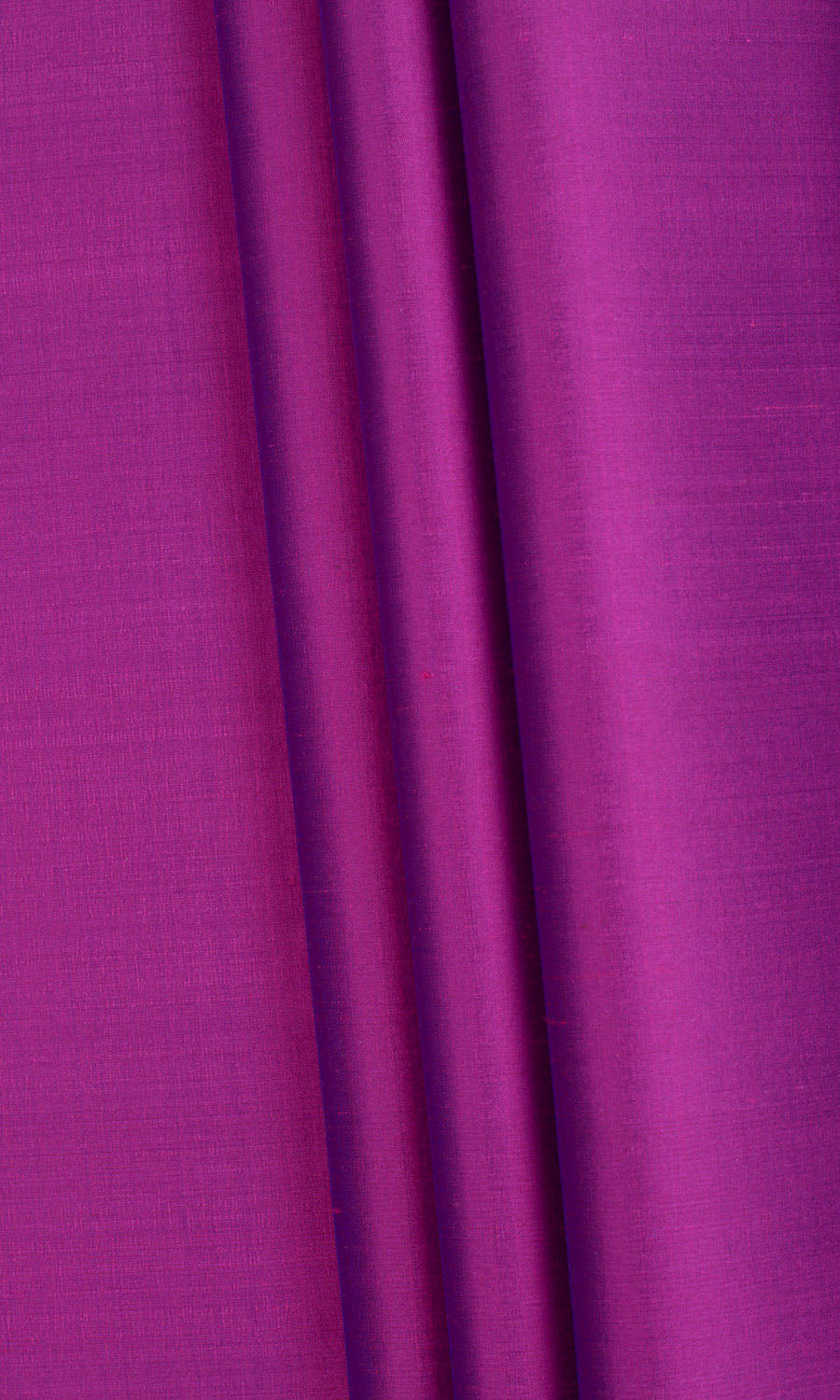 Shantung Silk Fabric Sample for Curtains & Drapes (Fuchsia Pink/ Purple)