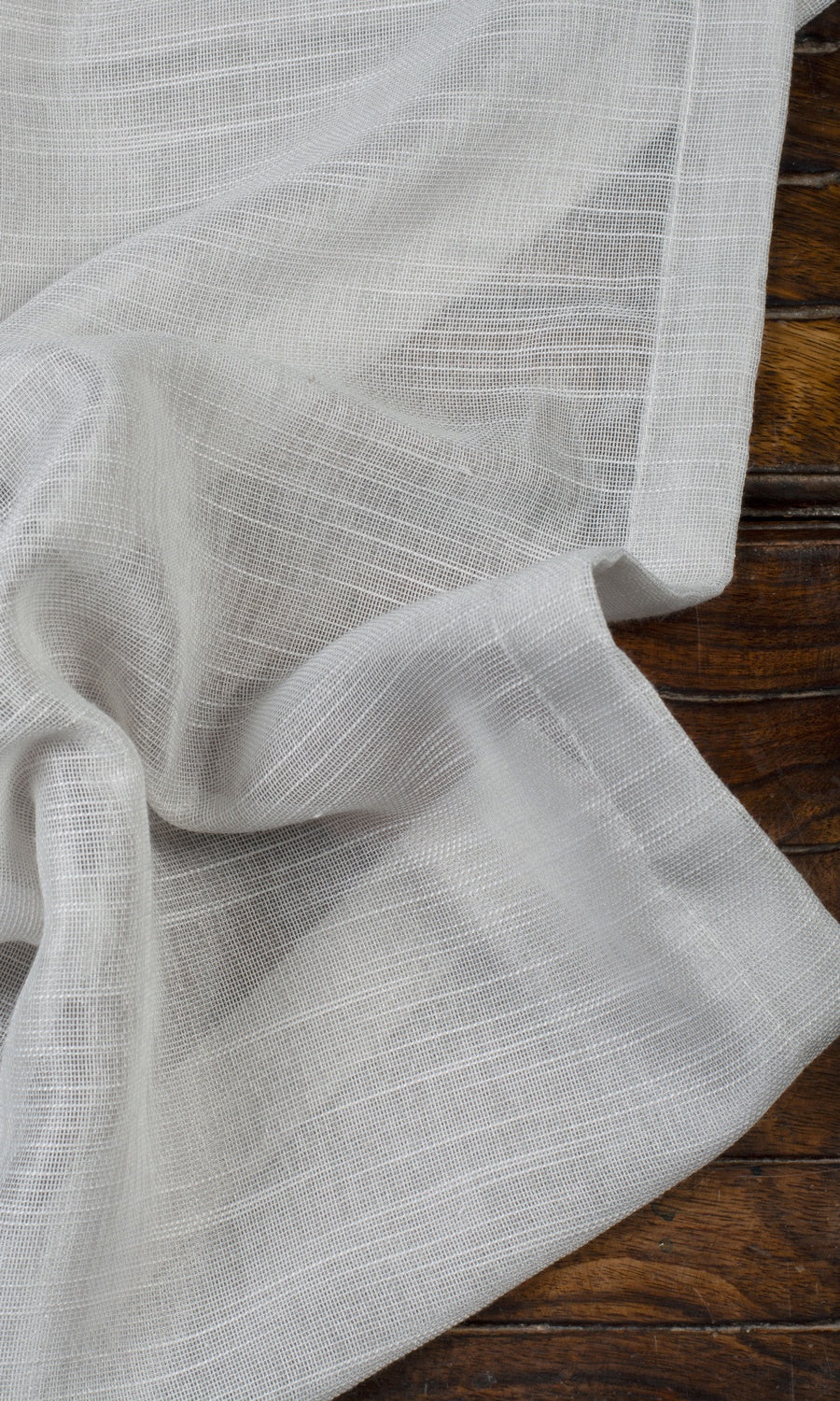 Plain Sheer Fabric Material By the Yard (Light Gray)