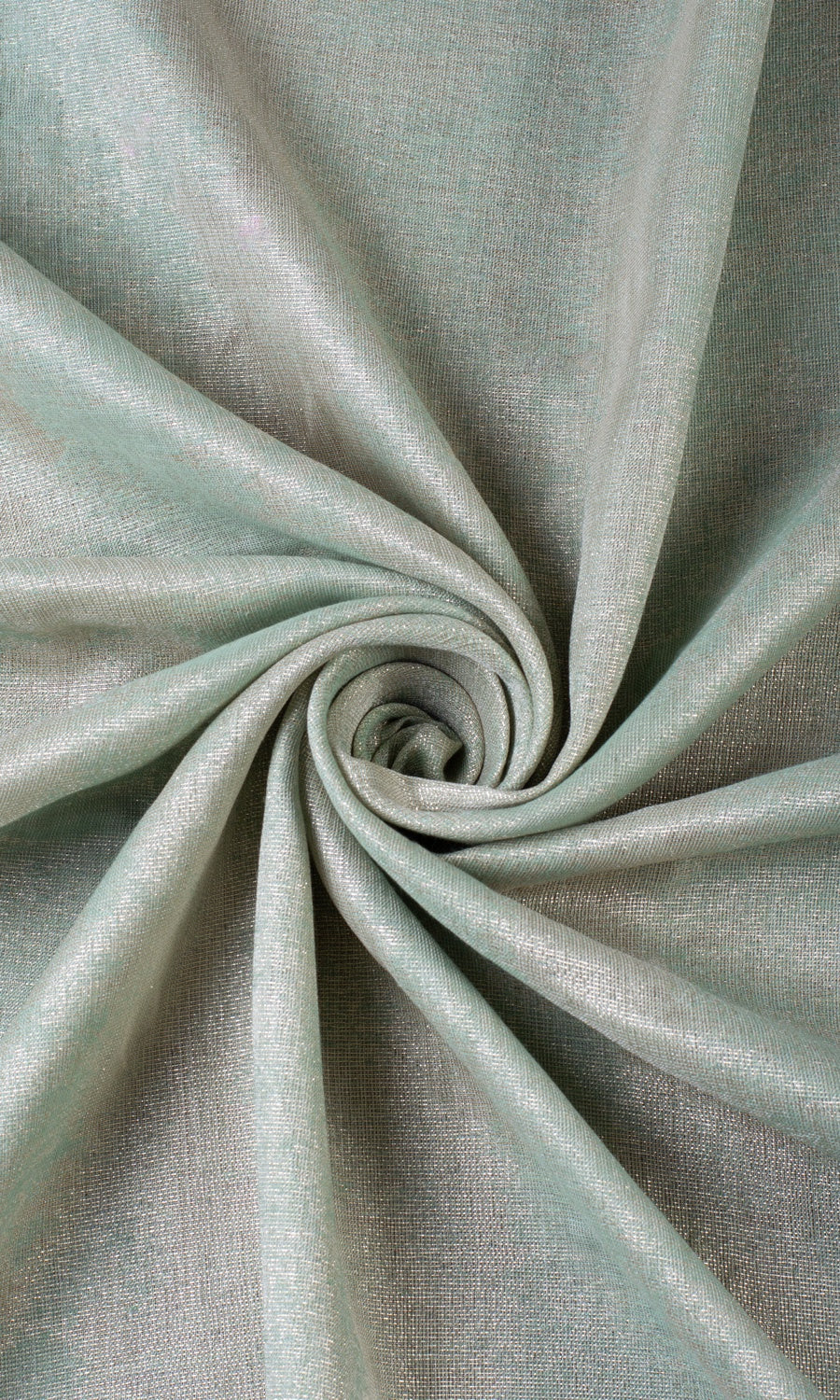 Textured Home Décor Fabric By the Yard (Seafoam Green/ Gold)