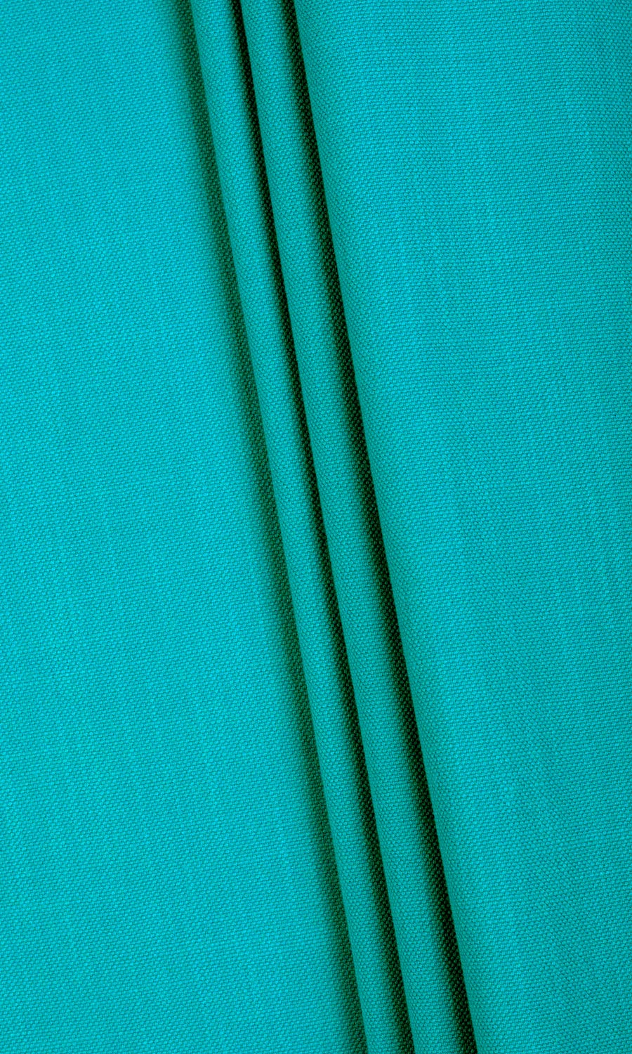 Textured Solid Cotton Fabric Sample for Curtains & Drapes (Turquoise Blue)