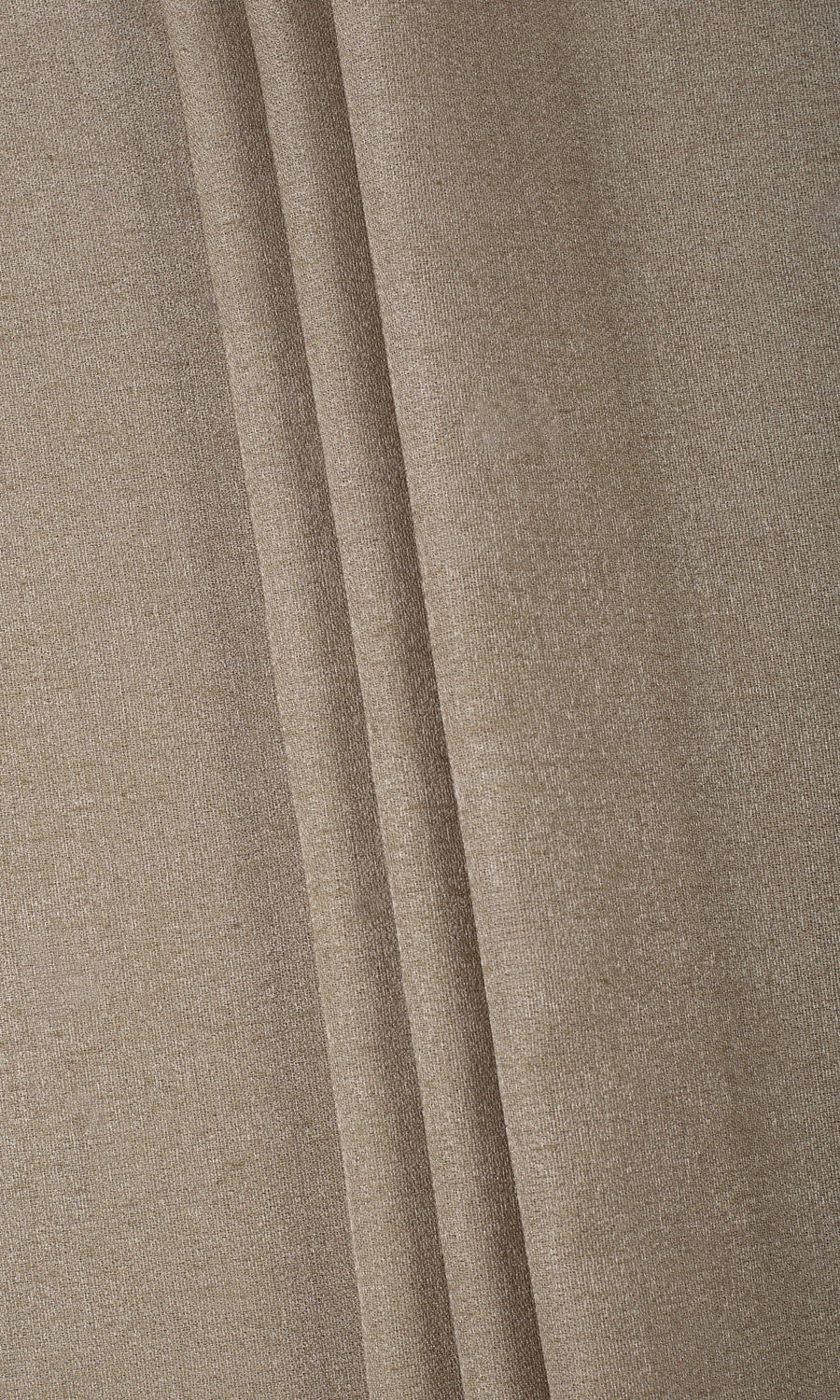Semi-Sheer Home Textile Fabric Material By the Yard (Caramel Brown)