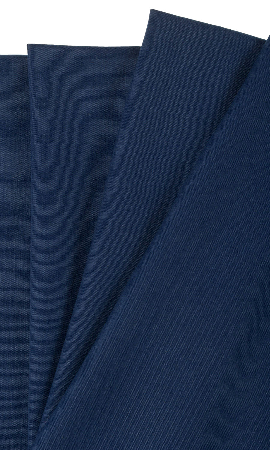 Plain Cotton Home Textile Fabric Material By the Yard (Navy Blue)