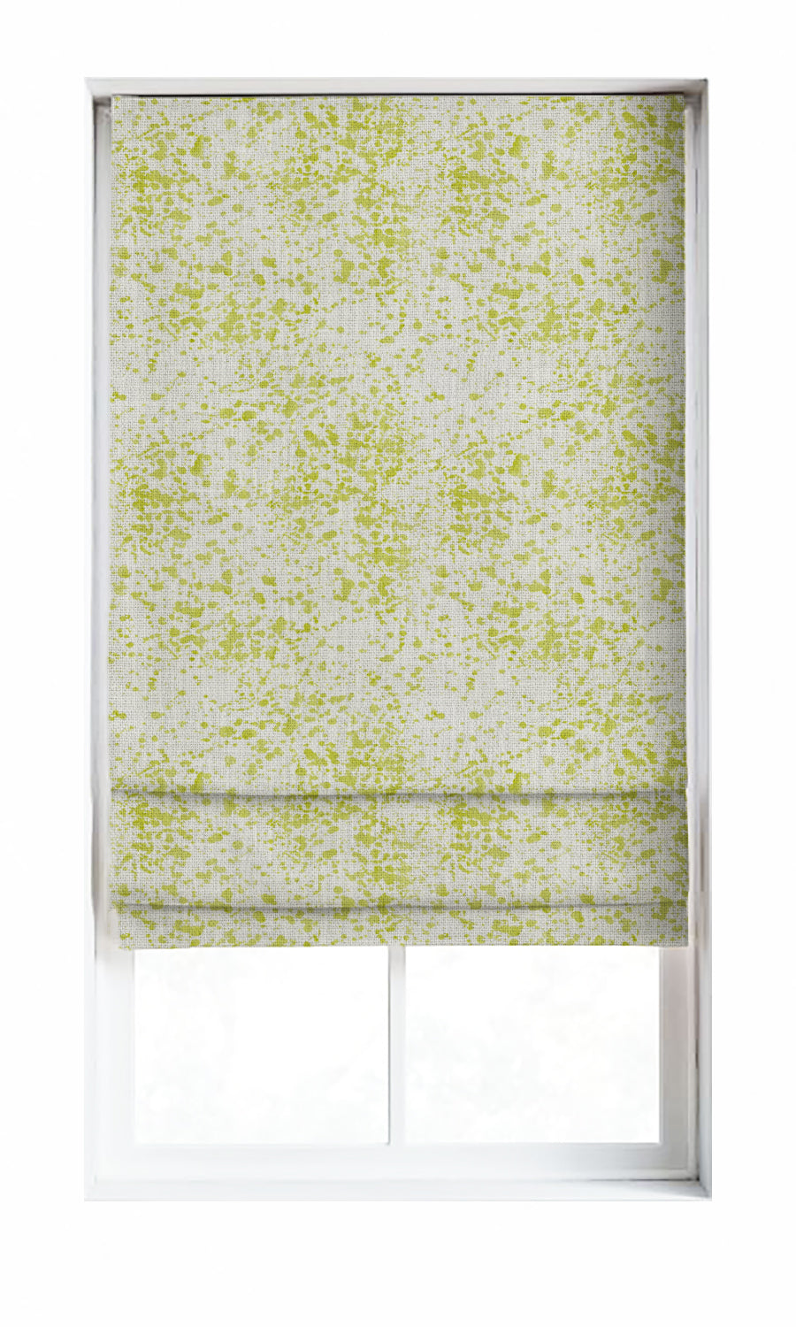 Abstract Print Window Treatments Fabric By the Metre (Pear Green)