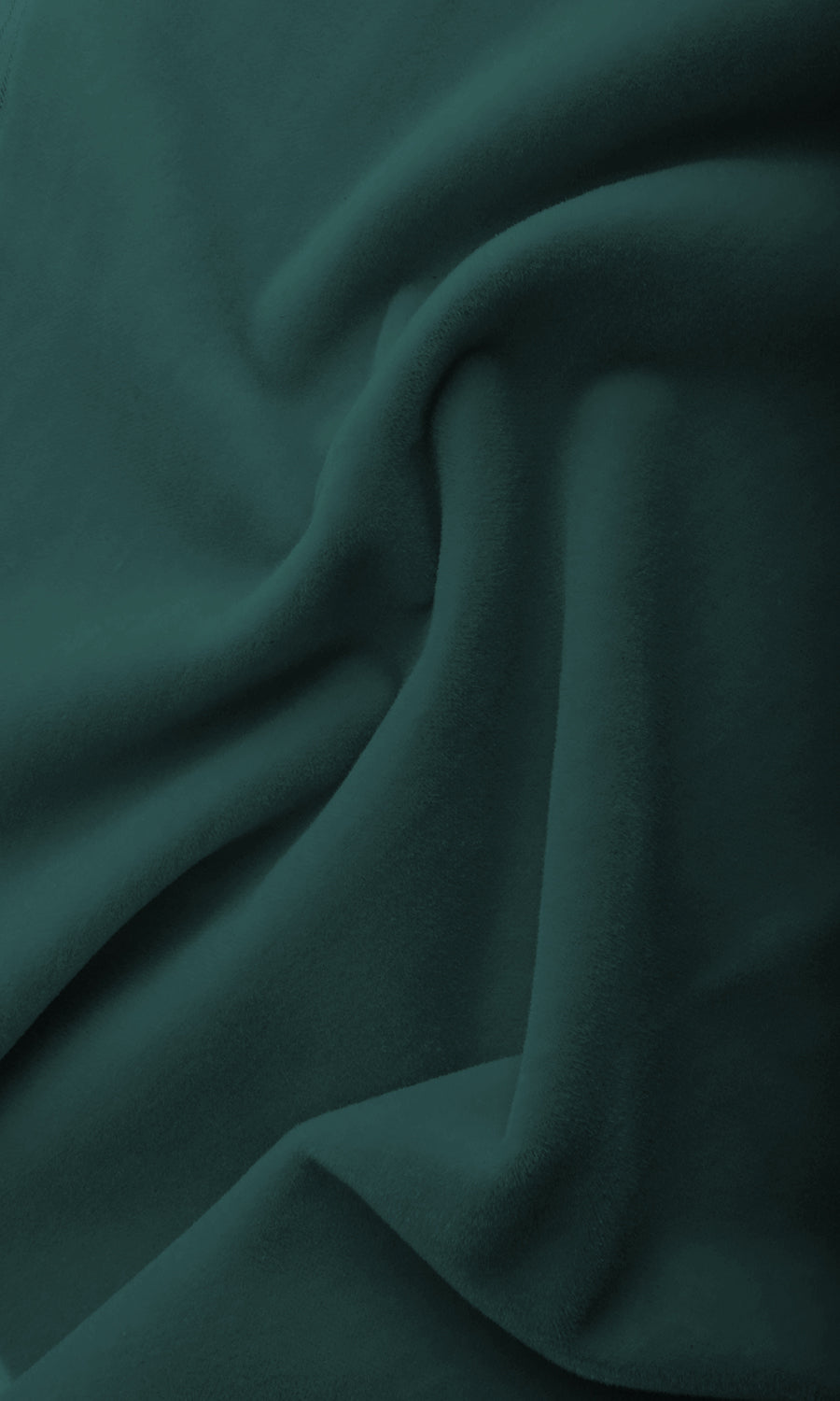 Velvet Home Textile Fabric Material By the Yard (Teal Blue)