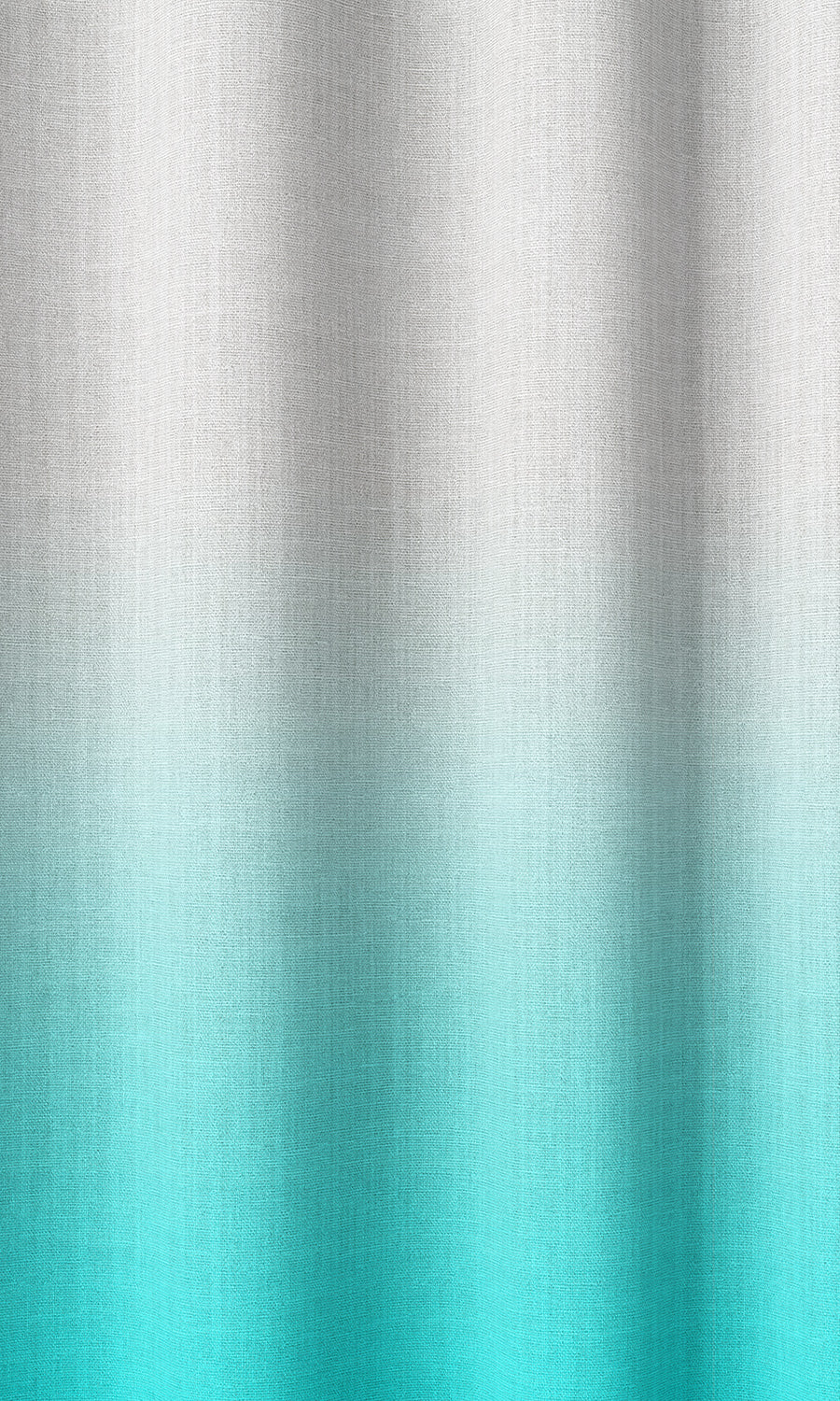 2-Tone Ombre Home Textile Fabric Material By the Yard (White/ Blue)