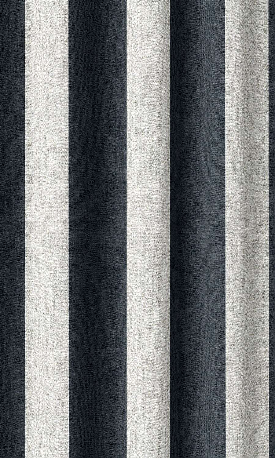 Striped Print Home Décor Fabric Sample (Blue/ White)