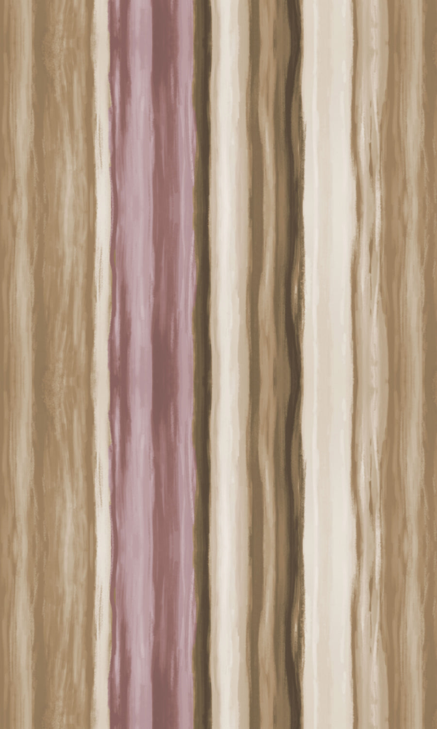 Modern Striped Home Textile Fabric Material By the Yard (Pink/ Brown)