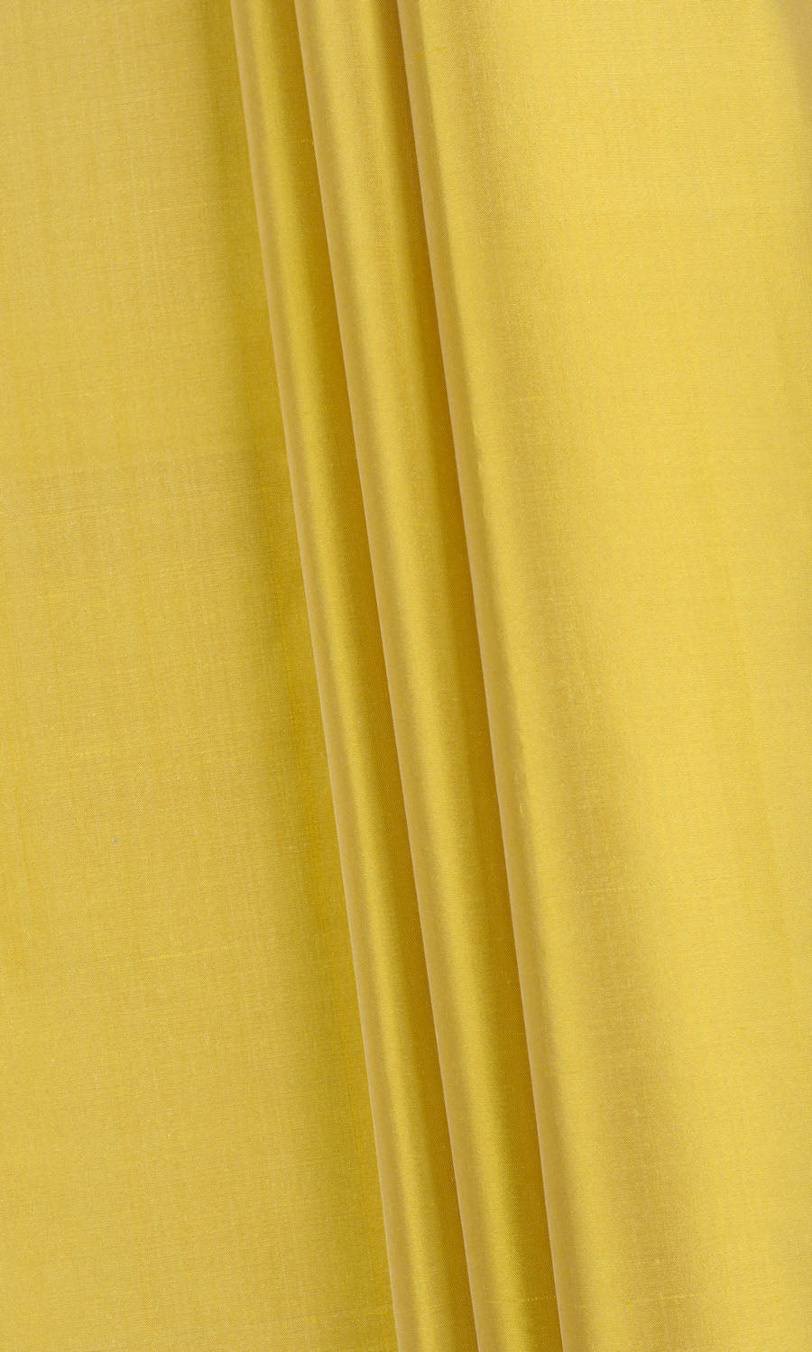 Shantung Silk Fabric By the Yard for Curtains & Drapes (Yellow)