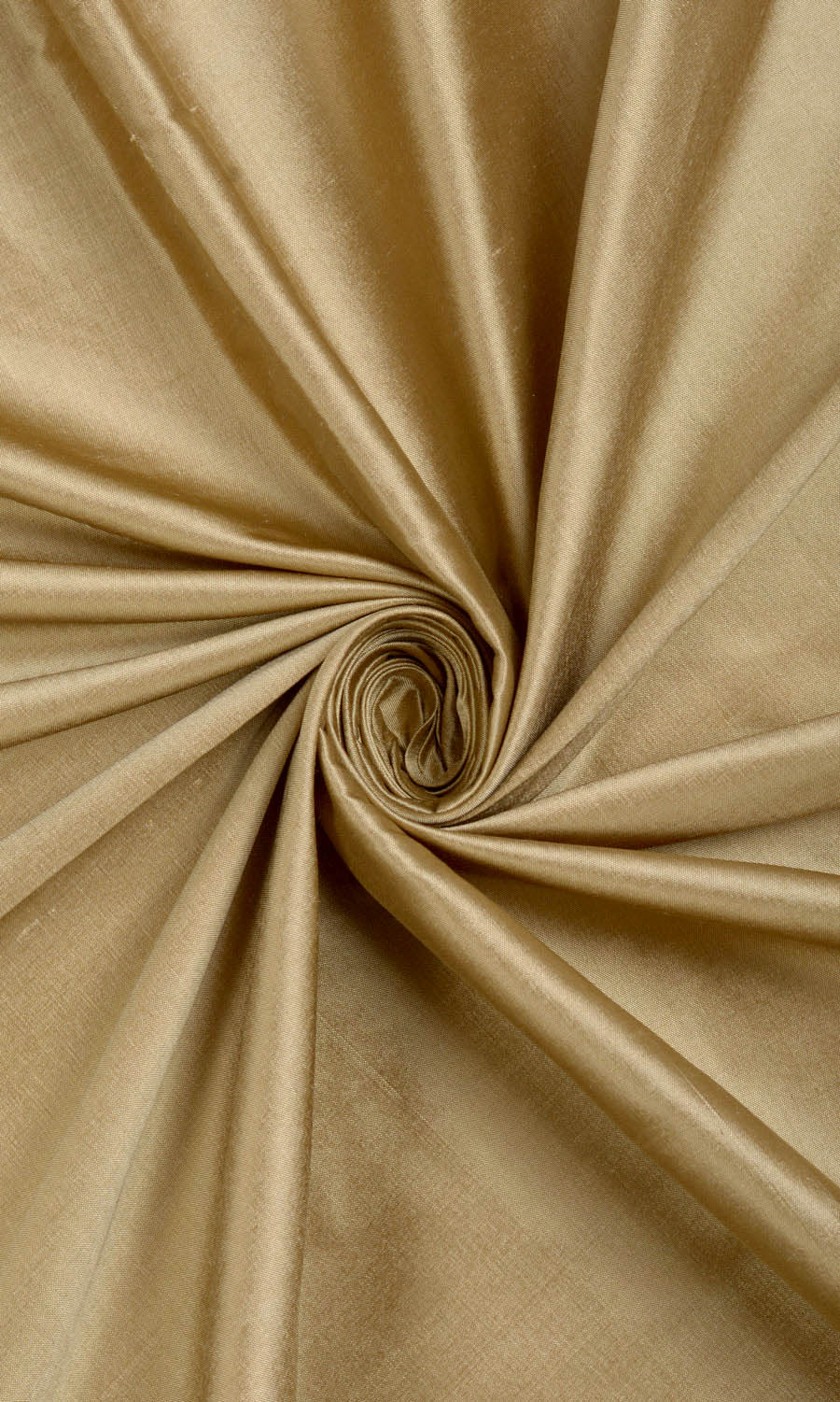Shantung Silk Home Décor Fabric By the Yard (Golden Beige/ Ochre Yellow)