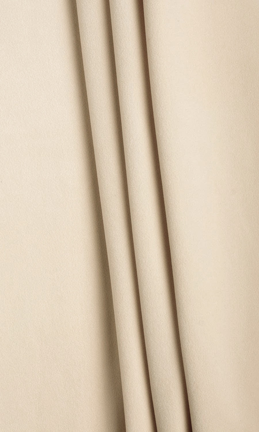 Velvet Fabric Material By the Yard (Pale Beige)