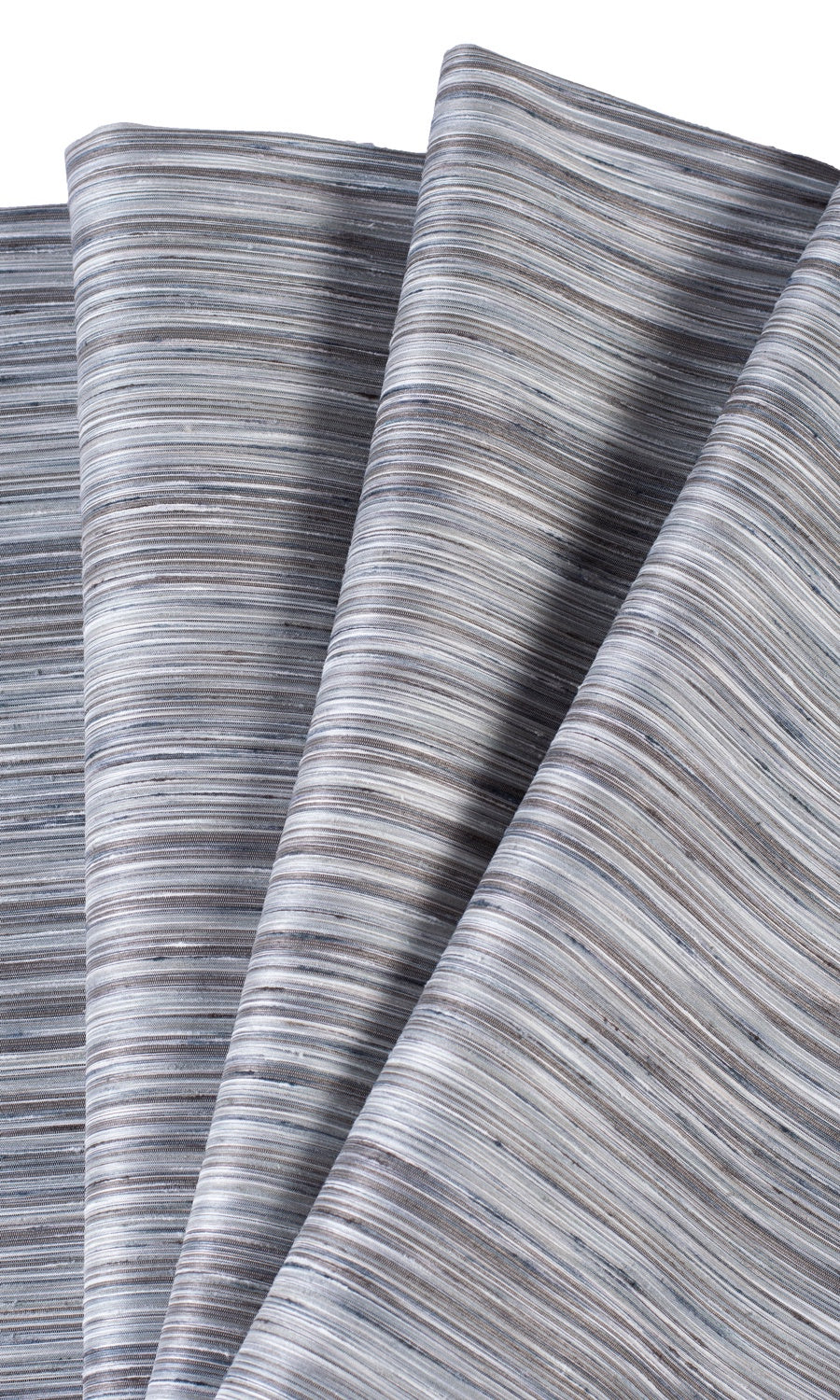 Textured Home Textile Fabric Material By the Yard (Charcoal Gray/ Black)