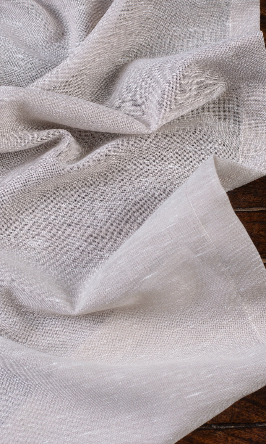 Plain Textured Sheer Home Décor Fabric By the Yard (Pale Pink)