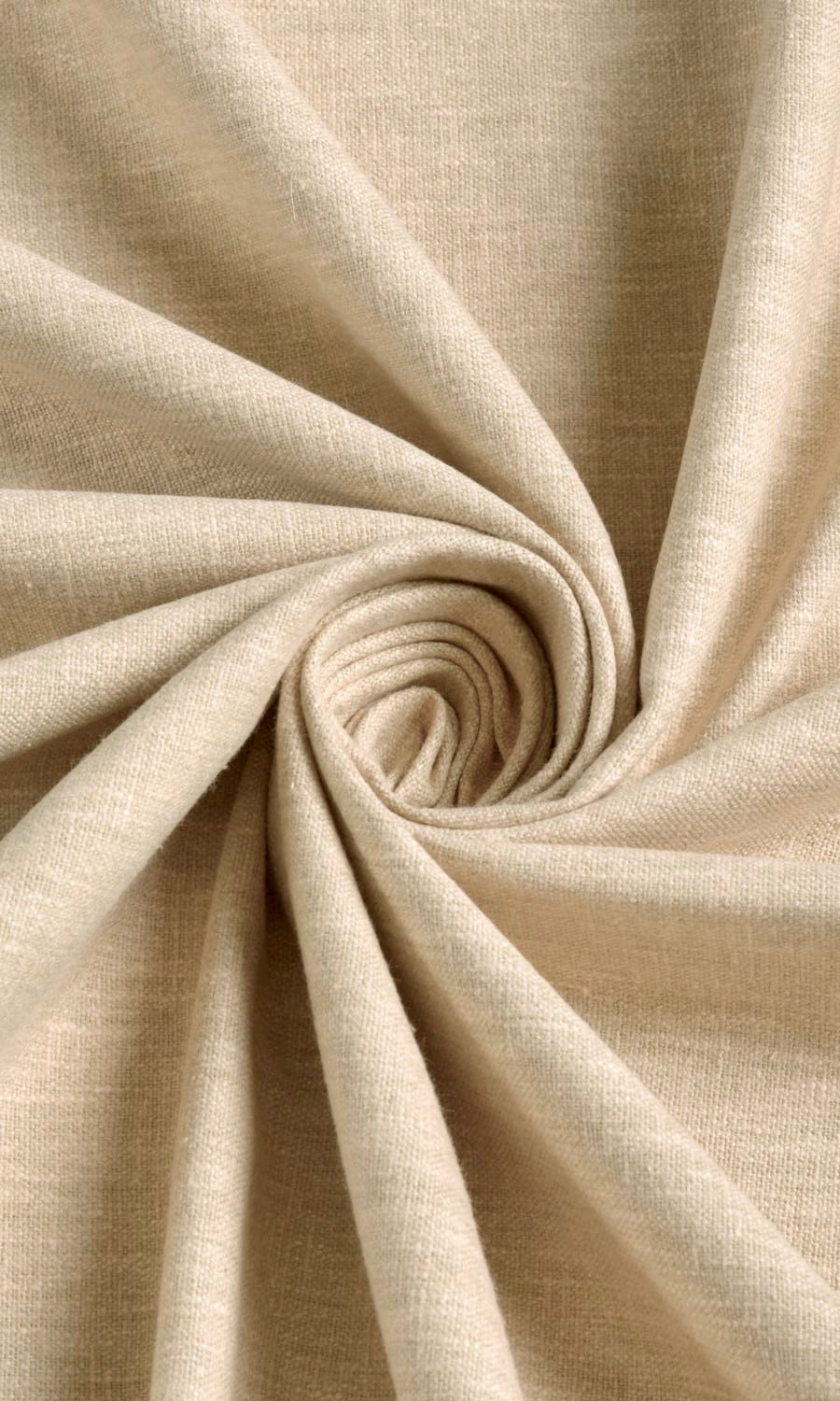 Linen Texture Home Décor Fabric By the Yard (Wheat Beige)