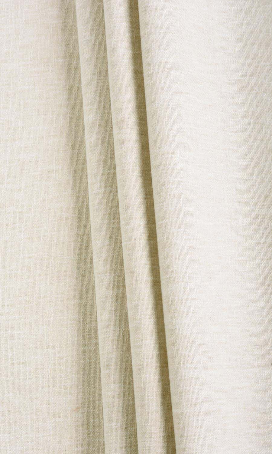 Poly-Cotton Free Fabric Material Sample (Warm Ivory/ Pale Beige)