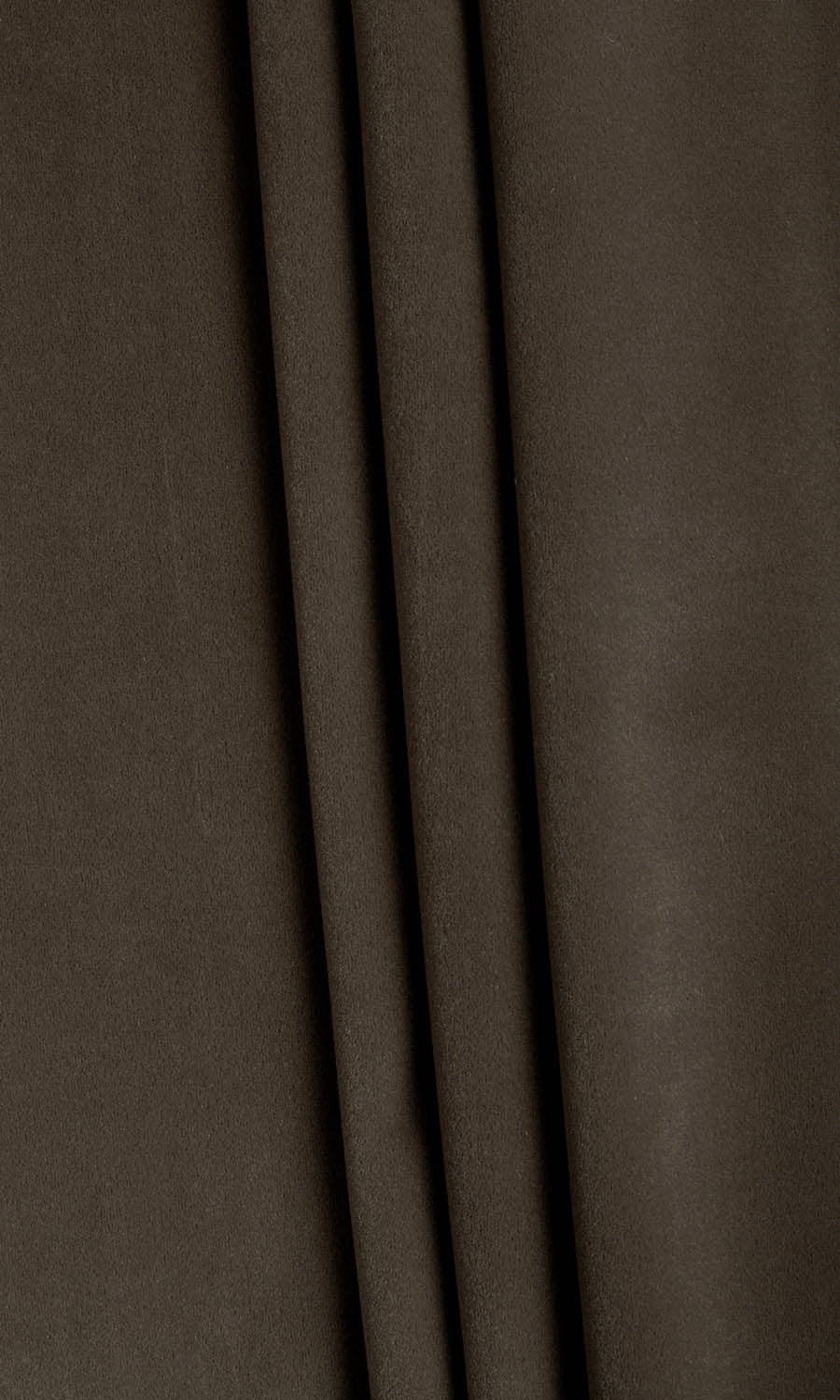 Velvet Window Treatments Fabric By the Yard (Coffee Brown)