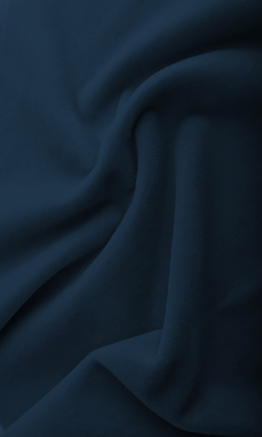Velvet Home Textile Fabric Material Sample (Sapphire Blue)