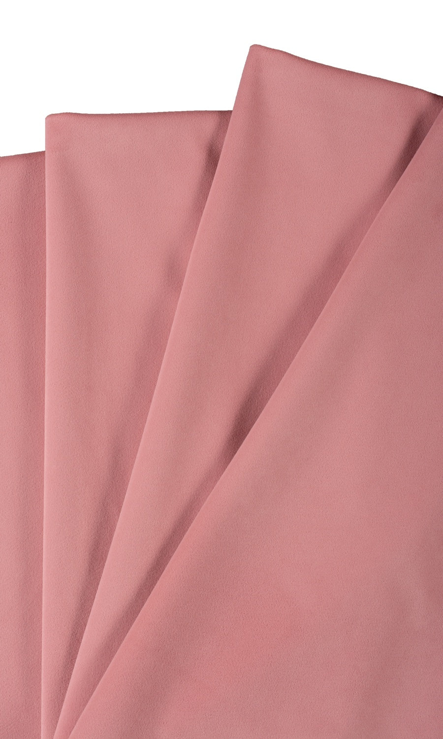 Velvet Fabric Material By the Yard (Coral Pink)