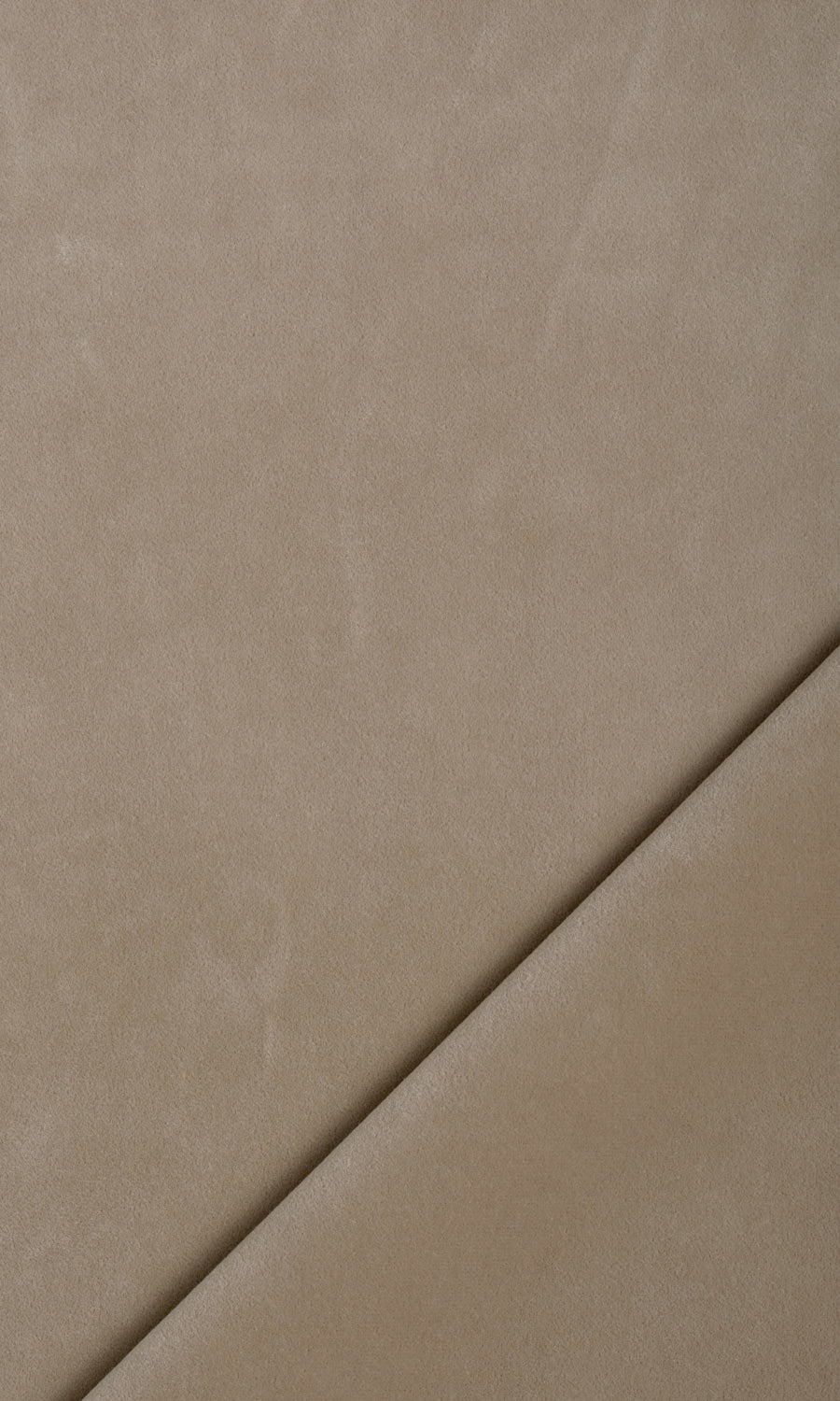 Velvet Fabric Material By the Yard (Deep Taupe)