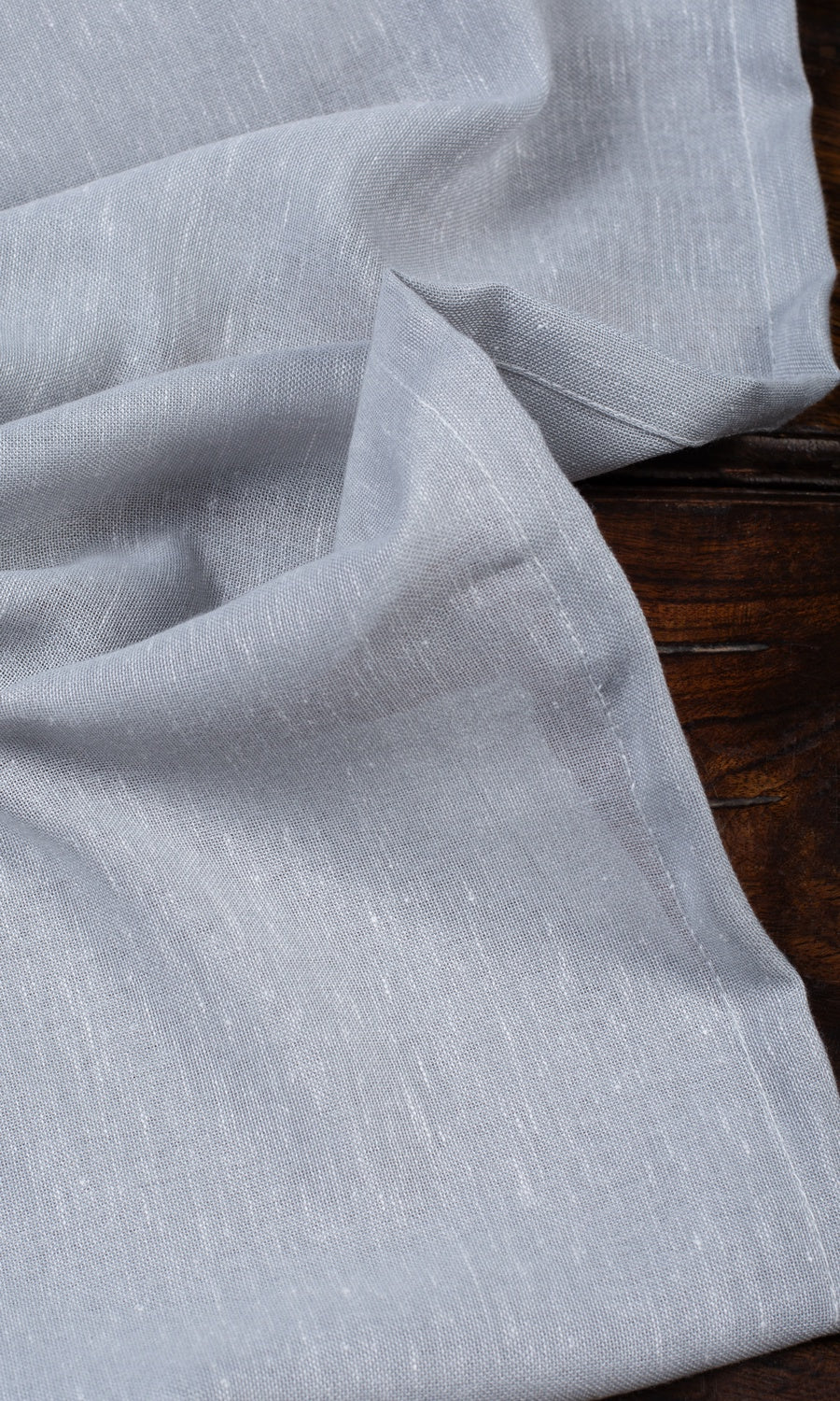 Plain Sheer Home Décor Fabric By the Yard (Gray)